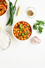 Indian style roasted chickpeas