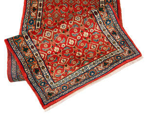 Old and modern Persian Colourful Arabesque and handmade carpet, rug gelim, and Gabbeh with the...