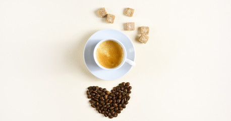 Cup of coffee espresso