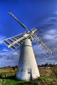 The mill at Thurne on the Norfolk Broads