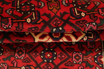 Old and modern Persian Colourful Arabesque and handmade carpet, rug gelim, and Gabbeh with the...