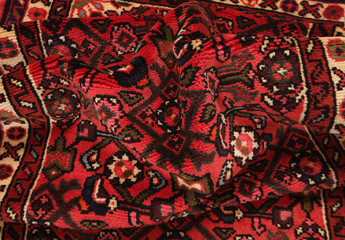Old and modern Persian Colourful Arabesque and handmade carpet, rug gelim, and Gabbeh with the...