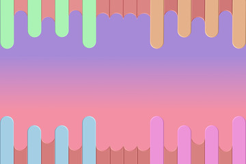 Curtain Circle Abstract Pastel Colourful background for computer website illustration