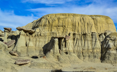 Rock formations at the Ah-shi-sle-pah Wash, Wilderness Study Area, New Mexico