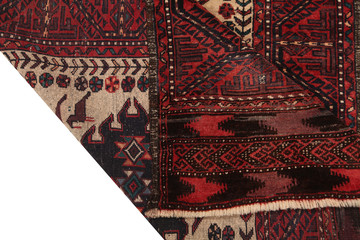 Old and modern Persian Colourful Arabesque and handmade carpet, rug gelim, and Gabbeh with the...