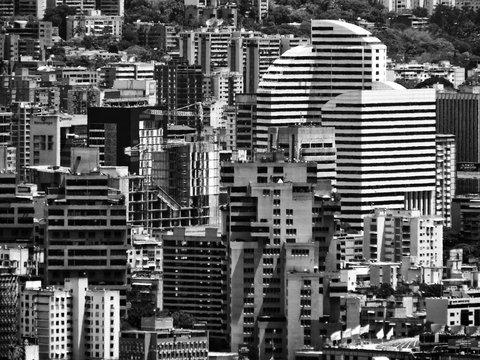 Urban Buildings In Venezuela