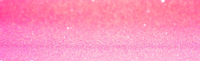 Pink glitter lights texture bokeh background