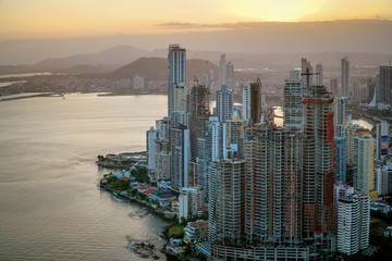 Panama City view from Trump Tower