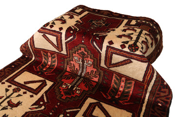 Old and modern Persian Colourful Arabesque and handmade carpet, rug gelim, and Gabbeh with the...