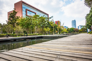 Large modern office building