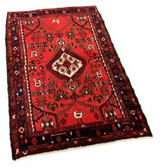 Old and modern Persian Colourful Arabesque and handmade carpet, rug gelim, and Gabbeh with the...