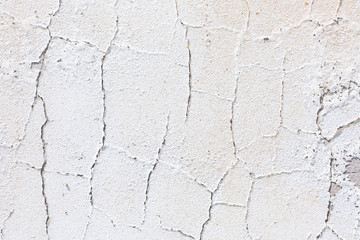 harmonic wall background of old peeling color in white