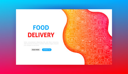 Food Delivery Landing Page