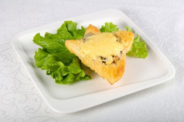 Mushroom pastry