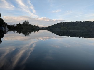 reflection of the sky