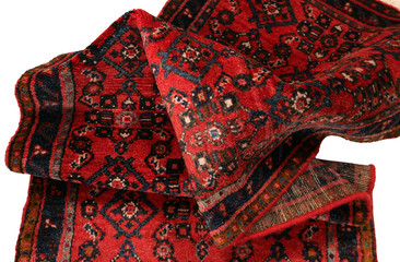 Old and modern Persian Colourful Arabesque and handmade carpet, rug gelim, and Gabbeh with the...