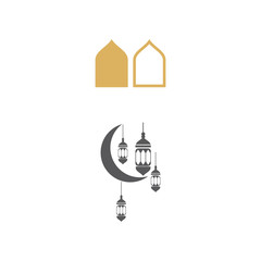 Islamic Logo Template vector symbol