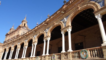 Fototapeta premium Seville is a stunning city in Andalusia, Spain
