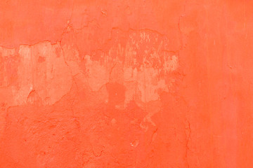 pattern of painted house wall in brillant color