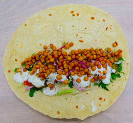 Nohut Dürüm, Streetfood, Türkisch, 