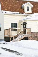 Snow on the Deck