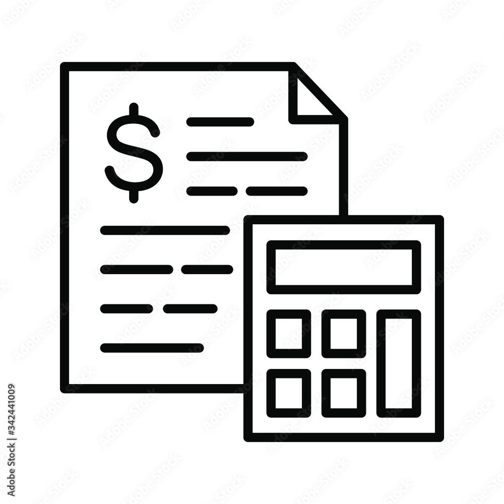 Poster budget icon vector image. can also be used for business. suitable for mobile apps, web apps and prin