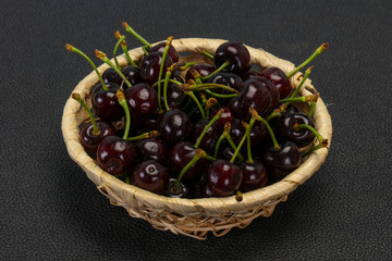 Ripe sweet tasty cherry  berry