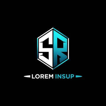 SS initial hexagon logo monogram designs modern templates .