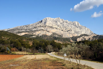 Montagne Sainte-Victoire, près d'Aix-en-Provence