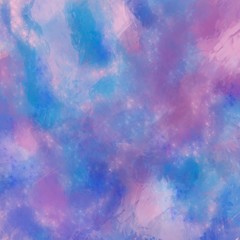 Abstract multicolored cloud blurry background with glow purple pink violet cyan