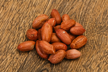 Raw peanut heap - for roast