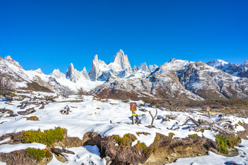 Fitz Roy Trek ,El Chalten ,Patagonia ,Argentina