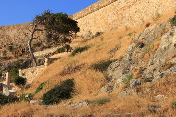 old fortress in the mountains