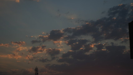 Sunset clouds images Nature sky background