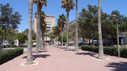 Obraz premium Beach resort Almeria in Andalusia, Spain