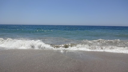 Beach resort Almeria in Andalusia, Spain