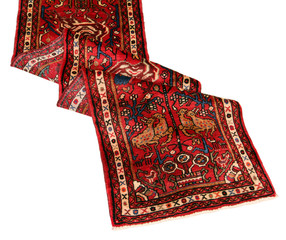 Old and modern Persian Colourful Arabesque and handmade carpet, rug gelim, and Gabbeh with the...