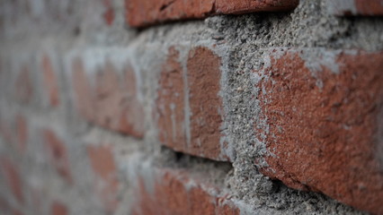 red brick wall texture background