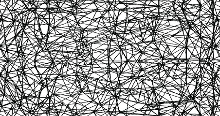 Rough black and white texture vector. Distressed overlay texture. Grunge background. Abstract textured effect. Vector Illustration. Black isolated on white background. EPS10.