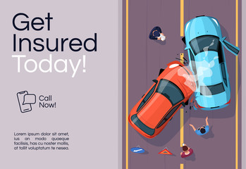 Insurance services banner template