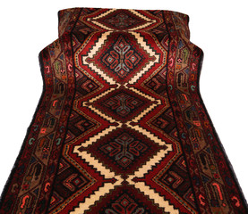 Old and modern Persian Colourful Arabesque and handmade carpet, rug gelim, and Gabbeh with the...