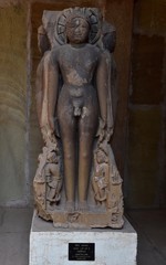 Gwalior, Madhya Pradesh/India - March 15, 2020 : Jain Pillar built in 14th Century A.D.