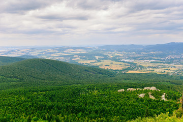 Fototapeta na wymiar mountain landscape in summer