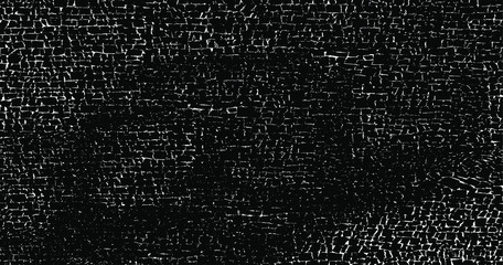 Distressed fabric texture. Vector texture of weaving fabric. Grunge background. Abstract halftone vector illustration. Overlay for interesting effect and depth. Black isolated on white background.