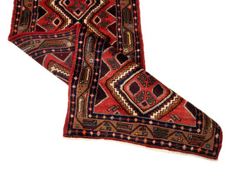 Old and modern Persian Colourful Arabesque and handmade carpet, rug gelim, and Gabbeh with the...