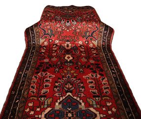 Old and modern Persian Colourful Arabesque and handmade carpet, rug gelim, and Gabbeh with the...