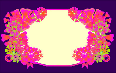 flower pattern surfer t shirt print graphic design vector art