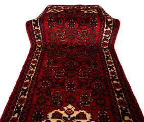 Old and modern Persian Colourful Arabesque and handmade carpet, rug gelim, and Gabbeh with the...