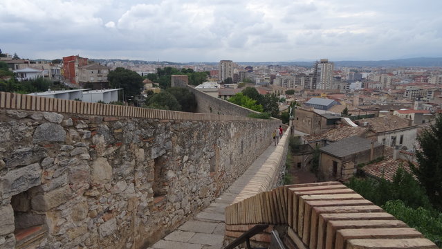 Girona is a swarm city in Catalonia with wonderful stone walls