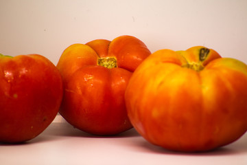 tomatoes on the vine